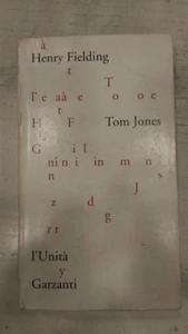 Tom Jones, di Henry Fielding, L'Unità Garzanti, Libro USATO - Picture 1 of 1