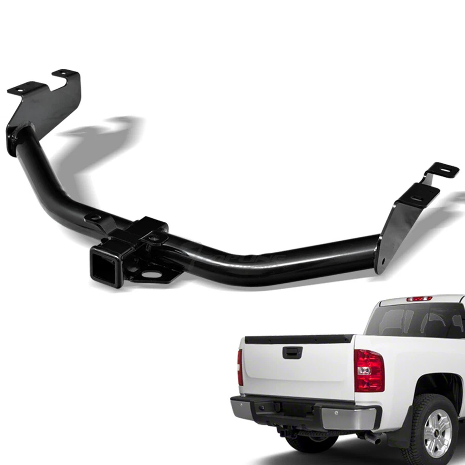 Topline For 99-13 Silverado/Sierra 1500 Class 3 Trailer Hitch Receiver 2" - Blk Foto 1 de 4