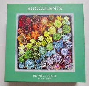Galison Sukkulenten Puzzle - 500 Teile - Bild 1 von 2