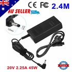 For Lenovo Chromebook N22 N23 Laptop 20v 2.25a 45w Power Ac Adapter Charger Au