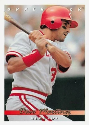 1993 Upper Deck Baseball Card #400 Dave Martinez - Image 1 of 2