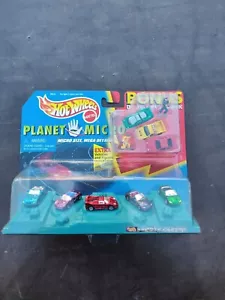 Hot Wheels Planet Micro Sport Cars Series 1 W/ Bonus Pack 1997 FERRARI BMW D4 - Picture 1 of 2