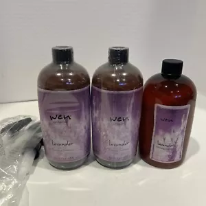 READ- Wen by Chaz Dean Lavender Cleansing Conditioner 16 oz - Lot Of 3 - Picture 1 of 5