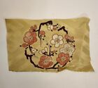 Japanese Embroidery Rondel Junk Journal Sashiko Boro Silk Flowers Plumb Blossom