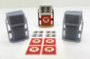 DAVE'S DETAILS HO SCALE 1:87 - 60's 70s GAS PUMP KIT (UNFINISHED) TEXACO #1 - Bild 1 von 2