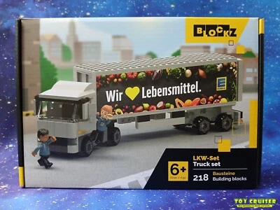 boost® BLOCKZ EDEKA LKW EDEKA Truck Klemmbausteine Treuepunkte Sammelaktion
