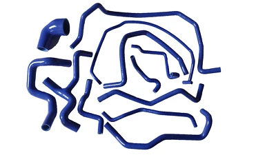 For Ford Focus ST170 2.0L 2002-2004 Silicone Radiator Heater Hose KIT BLUE - Image 1 of 4