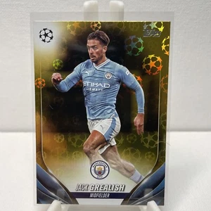 Jack Grealish 2023-24 Topps UEFA Klubwettbewerbe UCC Goldfolie Starball - Bild 1 von 2