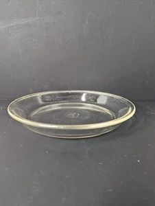 VINTAGE ANKER HOCKING FIRE KING KLARGLAS 10" TORTENPLATTE 462 - Bild 1 von 6
