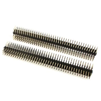 Buchsenleiste 90Grad - Stiftleiste 2.54 mm - 3 x 40 pins 3-reihig gewinkelt 90° - Bild 1 von 3