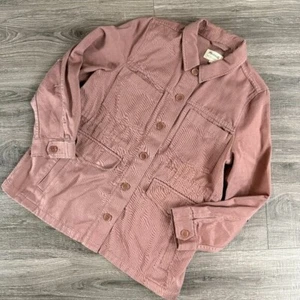 Madewell (Re)sourced BioFibre™ Chore Jacket in Faded Mauve Size Large - Bild 1 von 7