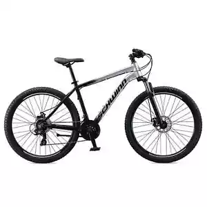 Men's 27.5" AL Comp Mountain Bike Off Road Tires, 21-Speed Bicycle, Silver - Picture 1 of 7