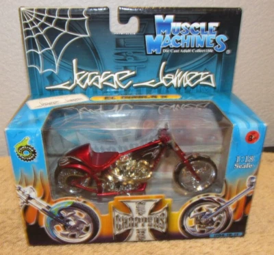 2004 West Coast Choppers El Diablo II 1:18 Scale Motorcycle Muscle Machines - Image 1 of 4