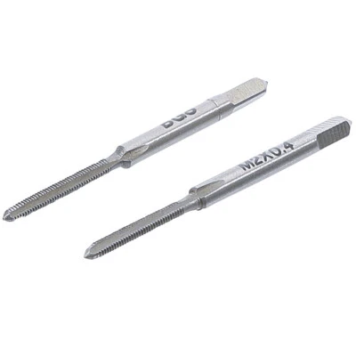BGS TECHNIC JEU DE 2 TARAUDS DE M2 X 0.4 mm