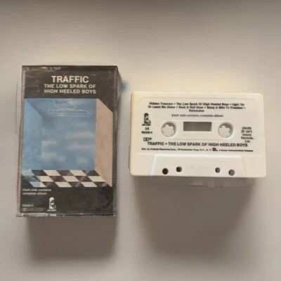 TRAFFIC - The Low Spark Of High Heeled Boys - Rock Cassette Tape (RARE OOP)  - Image 1 of 4