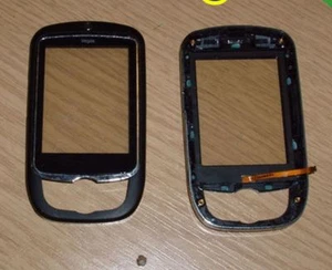 Oryginalna oryginalna osłona przedniej powięzi ZTE Vegas X760 obudowa digitizera soczewka czarna - Zdjęcie 1 z 1