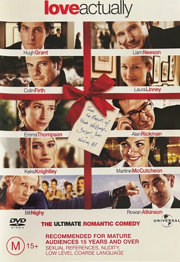 Love Actually (2003) - Hugh Grant, Liam Neeson (Region 2,4) - image 1 of 1