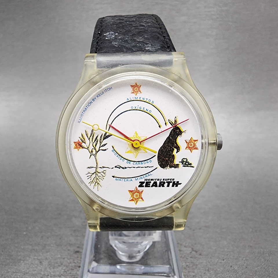 Reloj Citizen Idemitsu Super Zearth Hombre 34mm Esfera Blanca Transparente Redondo Batería Nueva Foto 1 de 4