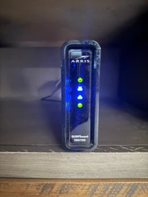 ARRIS Surfboard SB6190 DOCSIS 3.0 32x8 Gigabit Cable Modem, 1Gbps - Image 1 of 4
