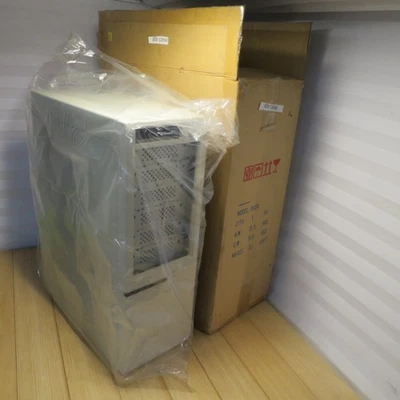 NOS Big AOpen Beige Vintage Retro Sleeper AT BG08 Steel Tower Case w/ 250W PSU - Image 1 of 4