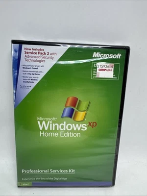 Microsoft Windows XP Home Edition Professional Services Kit 2005 New Sealed - Image 1 of 4