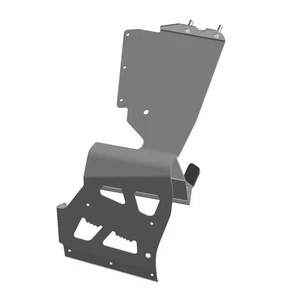 Polaris Footrest Assembly, Left, Black, Genuine OEM Part 1019139-067, Qty 1 - Picture 1 of 2