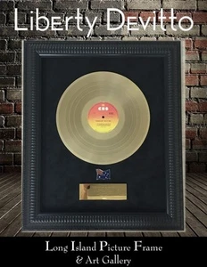 Liberty Devitto Drummer Billy Joel Gold Record Turnstiles CBS Australia Award - Picture 1 of 4