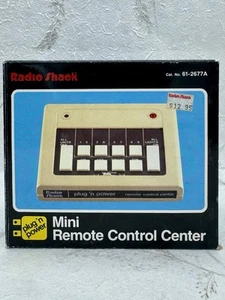 NOS Radio Shack X10 Mini Remote Control Center Plug In Power Cat. No. 61-2677A - Picture 1 of 13