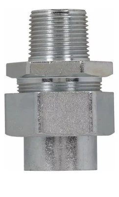Pack of 10 - Eaton Crouse-Hinds Series UNY105 1/2" Male Union Fitting. Free Ship