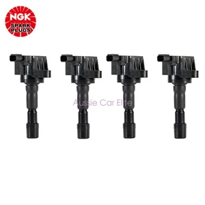 4pcs OEM NGK Ignition Coil Pack Set For 2010-2013 Honda City GM2 Jazz CR-Z 1.5L - Picture 1 of 6