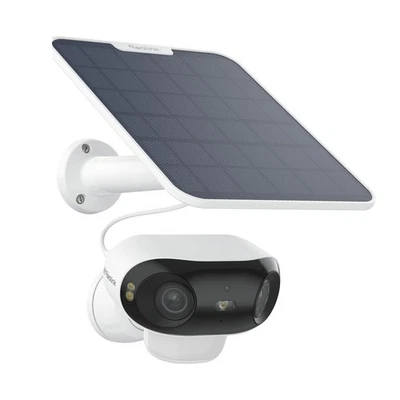 Argus 4 Pro 4K Solar Camera Outdoor Wireless, Dual-Lens 180° View for Home Se... - Image 1 of 4