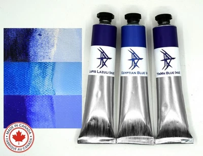 Lapis Lazuli, Egyptian Blue, YInMn Blue - The History Of Blue! Oil Paint - 50ml - Image 1 of 4