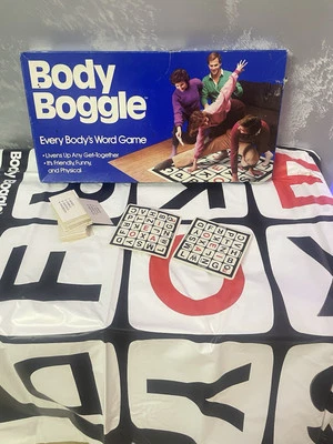 Vintage Body Boggle Game By Parker Brothers 1984 Complete & Good Conditon - Image 1 of 4