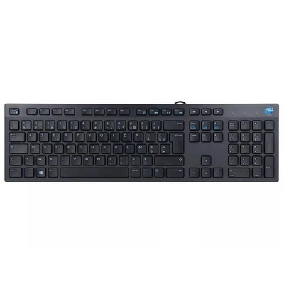 DELL KB216 TASTIERA CABLATA USB LAYOUT FRANCESE AZERTY FR CON FILO MULTIMEDIALE - Immagine 1 di 4