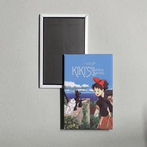 Mini póster de película Kiki's Delivery Service C imán armario nevera - Imagen 1 de 2