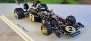 Spark Lotus 72E JPS #2 Winner French GP 1973 Ronnie Peterson 1/43 Scale - Picture 1 of 9