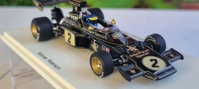 Spark Lotus 72E JPS #2 Winner French GP 1973 Ronnie Peterson 1/43 Scale - Image 1 of 4