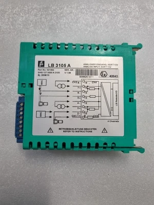 PEPPERL & FUCHS LB 3105 A PART NO 541964 - Image 1 of 4