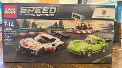 LEGO 75888 Porsche 911 RSR and 911 Turbo Speed Champions - Image 1 of 4