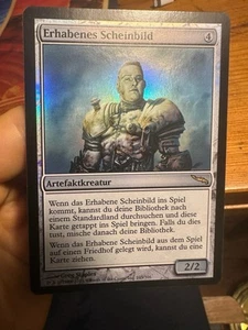 GERMAN OG Foil Solemn Simulacrum • No Clouding Very Clean • Mirrodin Mtg (1131) - Picture 1 of 14