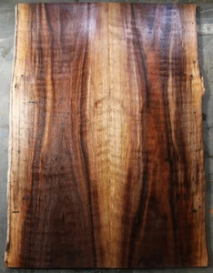 Lockig figurierte schwarze Walnuss Drop Top Tonholz Gitarre 0,28" 2736 - Bild 1 von 10