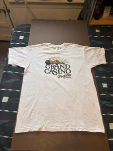 Vintage 80s-90s Grand Casino Pot Of Gold Hinkley, MN Novelty T Shirt Size XL - Picture 1 of 11