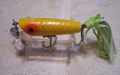 080225 SEÑUELO ARBOGAST SPUTTERBUG VINTAGE 2,25" NUEVO COLA SUAVE Foto 1 de 3