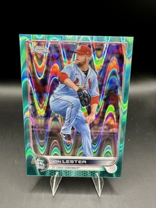2022 Topps Chrome Jon Lester Aqua Lava Refractor /199 Cardinals #187 - Bild 1 von 1