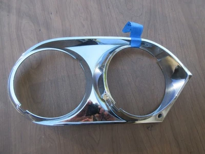 82-91 Jaguar XJS RIGHT Headlight Bezel Trim Surround Chrome OEM JP - Image 1 of 3