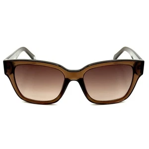 Fossil Designer Square Cat-Eye Sunglasses FOS-3026/S Brown Acetate Fashion Frame - Picture 1 of 13
