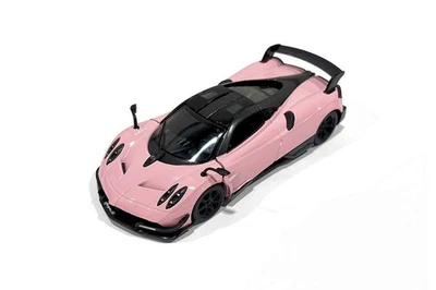 5400D By kinsmart 2016 PAGANI HUAYRA BC Pink Color 1/38 SCALE DIECAST CAR   - Image 1 of 4