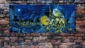 Live After Death IRON MAIDEN poster vibrant AF beautiful AF BIG AF 48" x 20" - Picture 1 of 3
