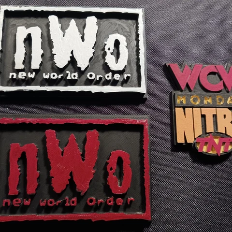 nWo WCW Monday NITRO wrestling Logos 3d Printed Cover