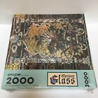 Vtg Springbok Puzzle Glorious Glass Stained Glass Art 2000 Pieces PZL9407 1980s
